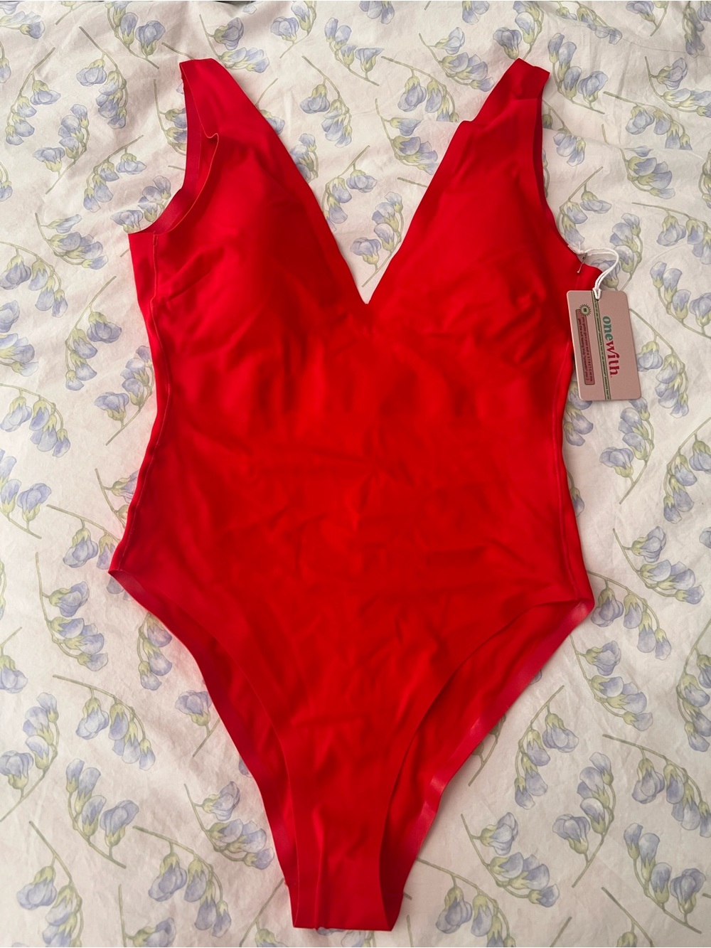 OneWith Bellows Plunge High-Cut One Piece